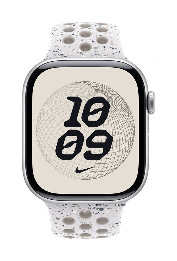 Apple Nike Sport Band Grey Aluminium, Fluoroelastomer