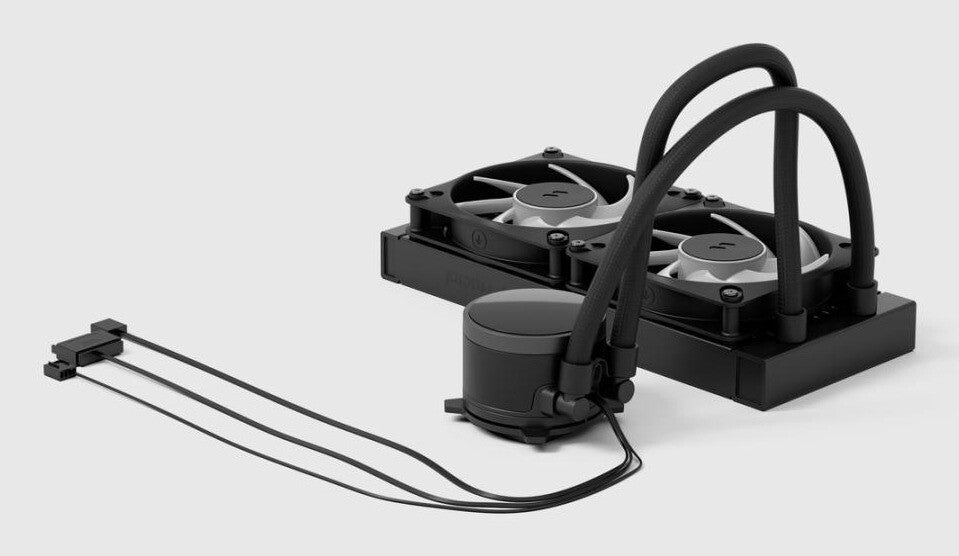 Fractal Design Radius 240 RGB Black Processor All-in-one liquid cooler 12 cm - image 6