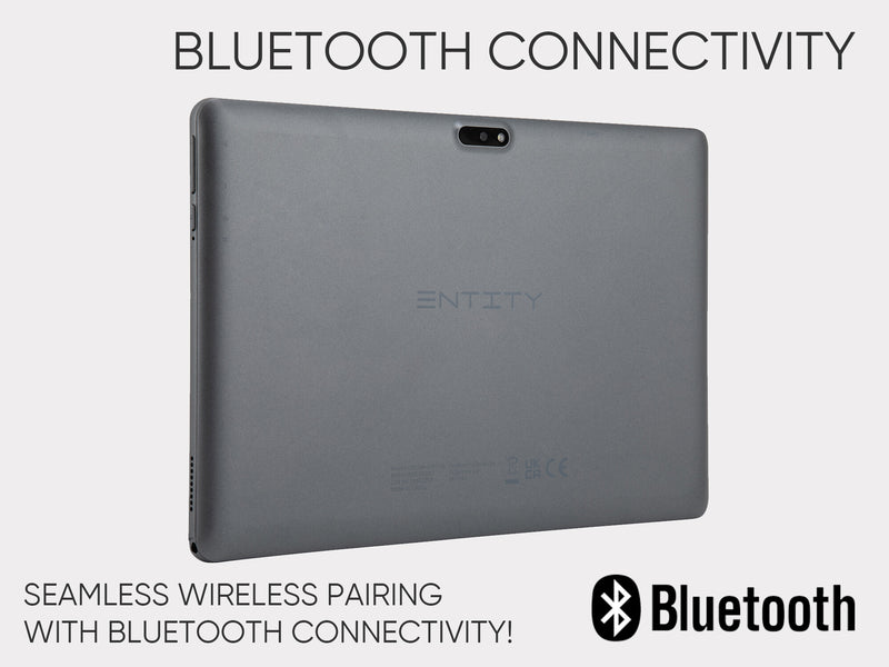 Entity Tab G10 10.1 32GB WI-FI + Soft Keyboard Gen 2 Allwinner 4 GB Wi-Fi 5 (802.11ac) Android 14 Grey