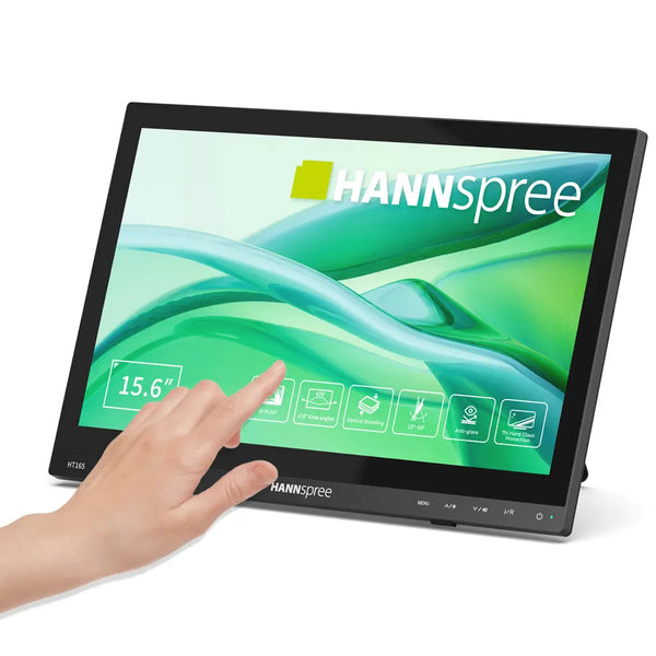 Hannspree 15.6" Full HD Touchscreen Monitor (HT165HPB)