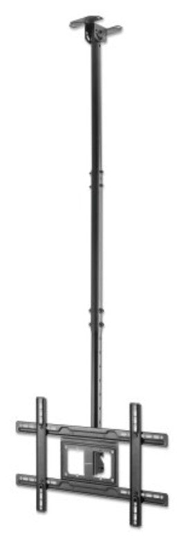 Manhattan Ceiling Mount for TV & Monitors, For screens: 37" to 65", Adjustable height: 70-157 cm, VESA compatability: all between 200x200 to 600x400mm - check the dimensions of the four mounting holes on back of screen to ensure it fits, Max 50kg, LFD, Br