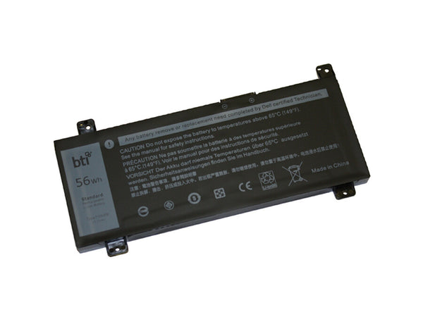 BTI 063K70 compatible 56Wh 4-cell battery for DELL Inspiron 7466 7467
