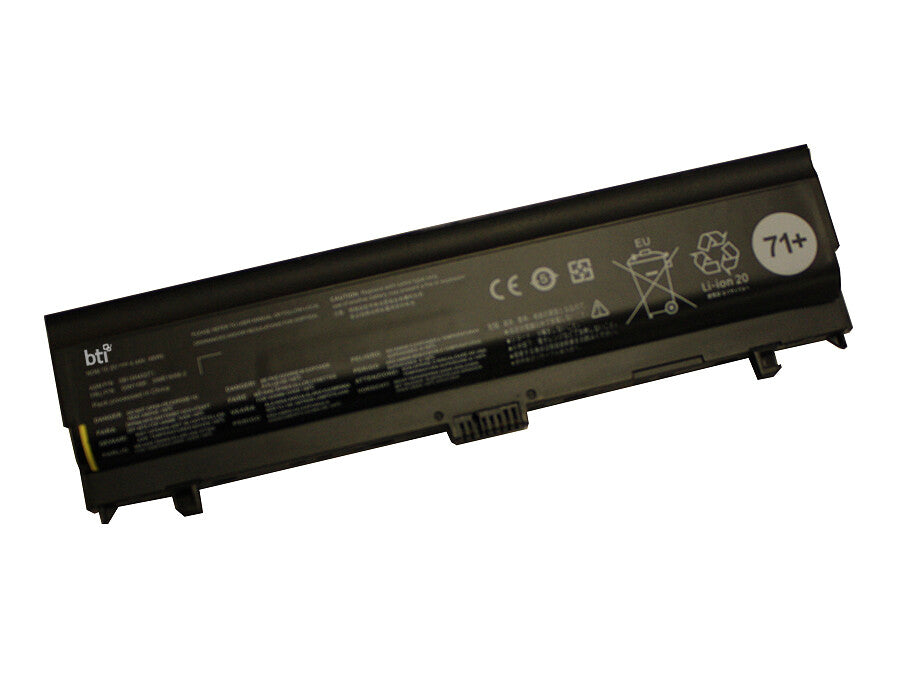 BTI Replacement Battery for Lenovo Thinkpad L560 L570 replacing OEM part numbers 00NY486 00NY488 4X50K14089 71+ // 6-cell 10.8V 4400mAh