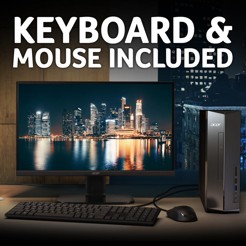 Acer Aspire XC-1710 desktop tower - Intel N100, 8GB, 512GB SSD, Windows 11