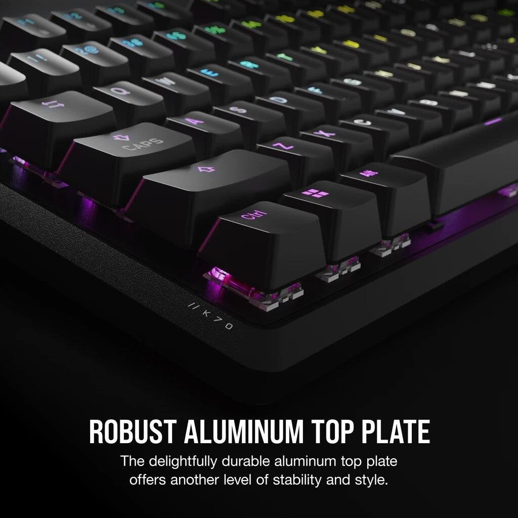 Corsair K70 CORE RGB keyboard Gaming USB QWERTY UK English Black - image 5