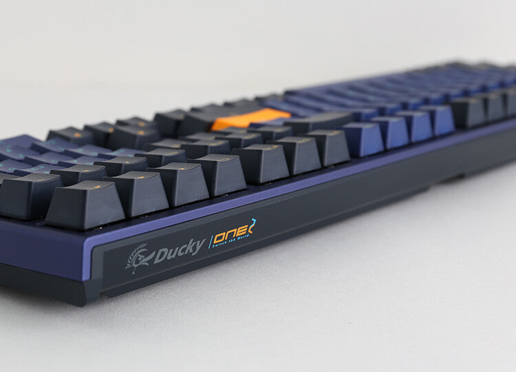 Ducky One 2 Horizon keyboard Gaming USB UK English Black, Blue, Yellow