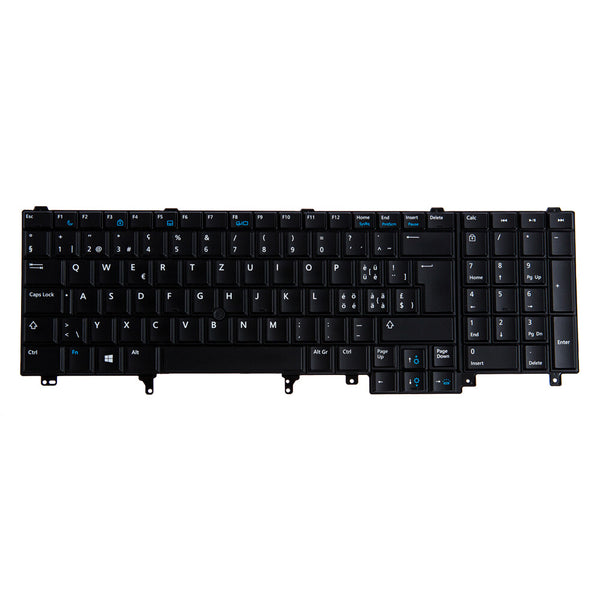 Origin Storage KBD Latitude E7450 Swiss/Euro Layout 83 Keys Backlit Dual Point