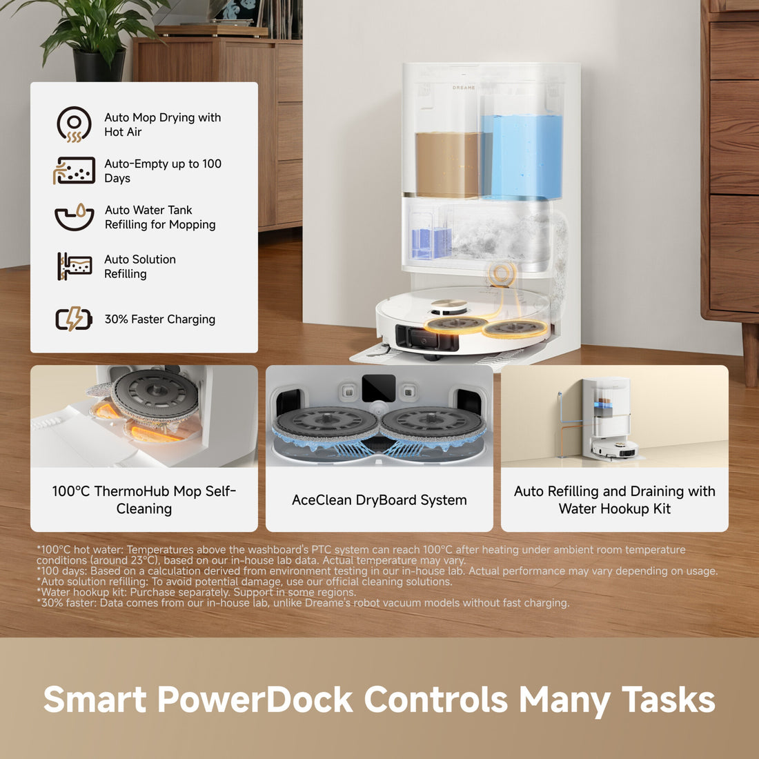 Dreame L50 Ultra AE White smart robot vacuum & mop - image 3