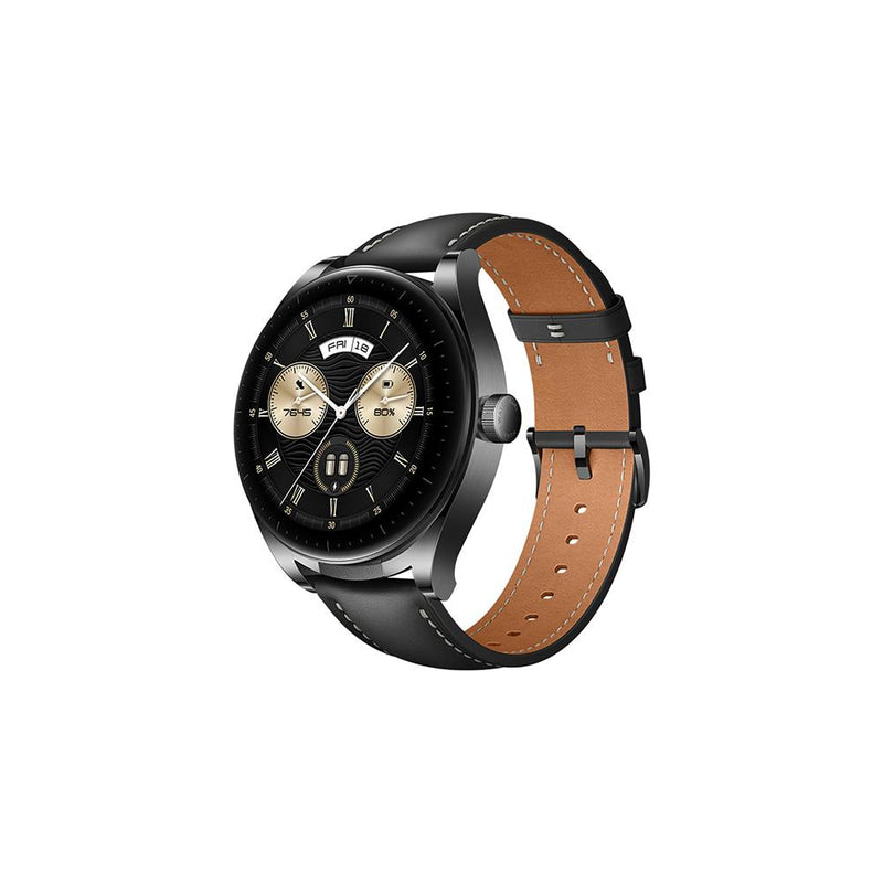 Huawei Watch Buds Smartwatch with Built-in Wireless Bluetooth Noise-Cancelling Earbuds - Black