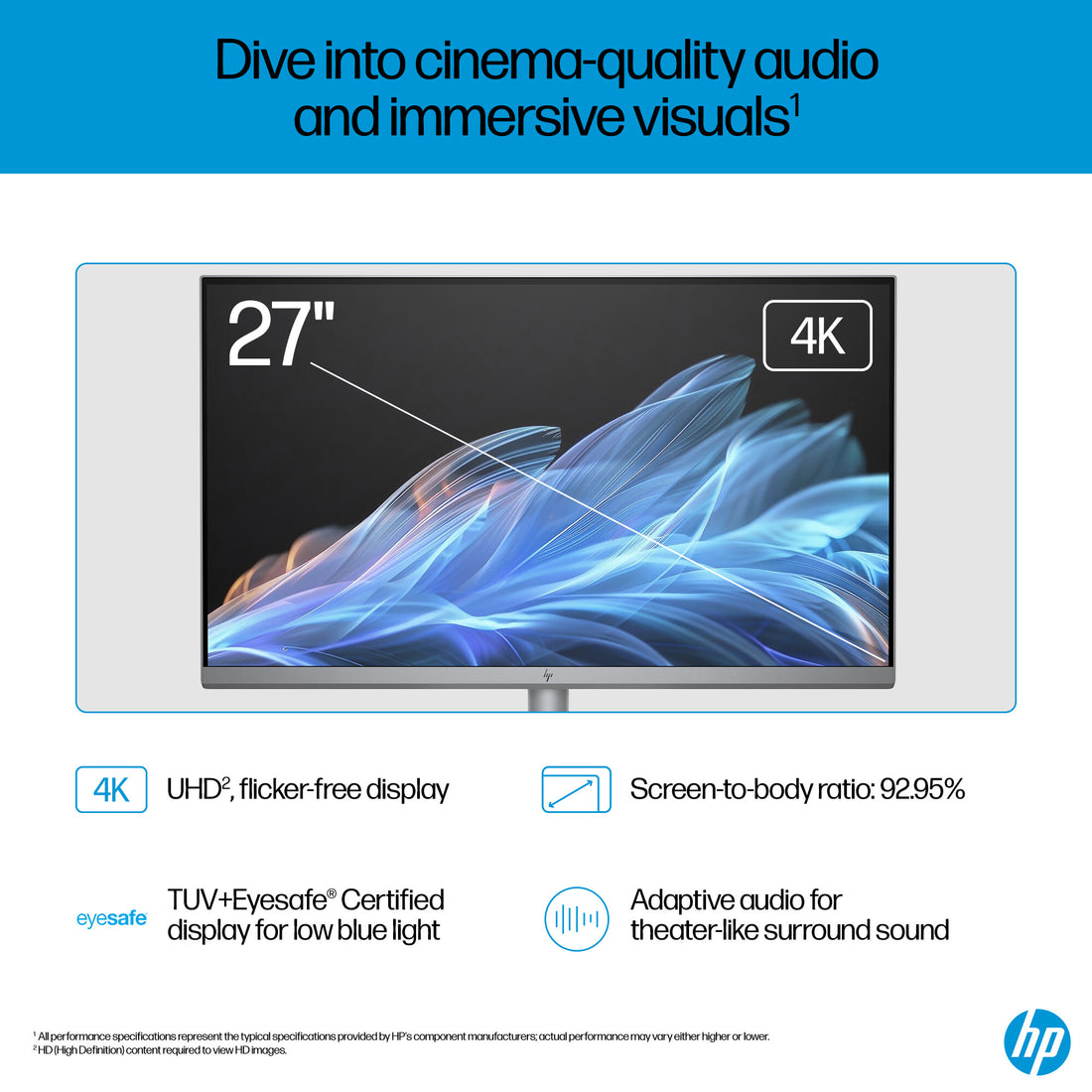 HP OmniStudio X 27-cs0000na Intel Core Ultra 7 155H 27" 3840 x 2160 pixels All-in-One PC 32 GB DDR5-SDRAM 2 TB - image 9