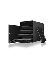 ICY BOX IB-3740-C31 HDD/SSD enclosure Black 2.5/3.5