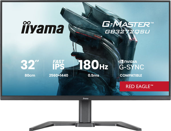 iiyama G-MASTER 31.5" QHD 180Hz Monitor (GB3272QSU-B1)