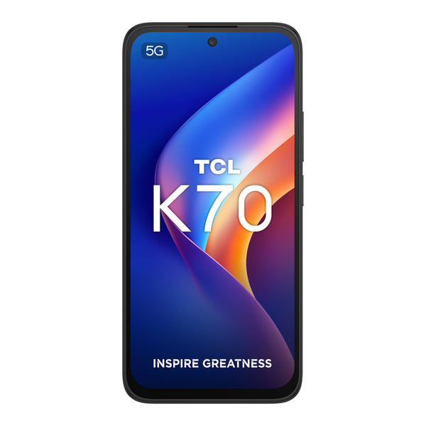 TCL K70 5G 17.3 cm (6.8") Dual SIM Android 16.0 USB Type-C 4 GB 128 GB 5200 mAh Black