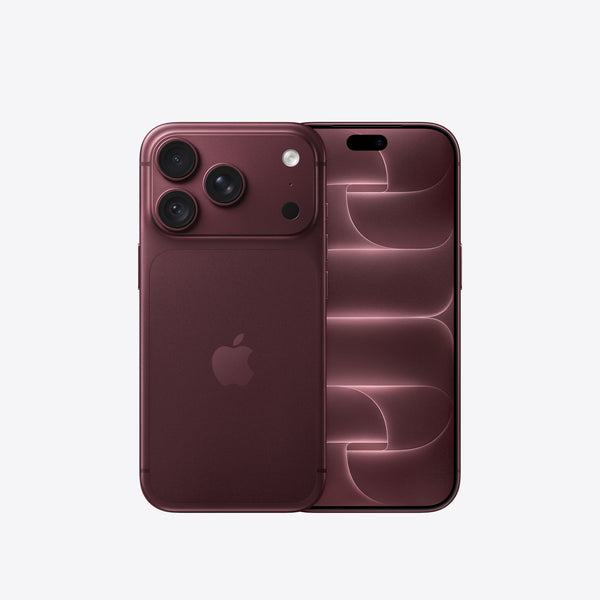 Apple iPhone 18 Pro 6.3" 5G Smartphone (MJT14QN/A) - 1TB, Burgundy