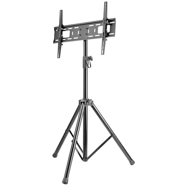 Manhattan Tripod Floor Mount for TV & Monitors, Stand Assembly, For screens: 37" to 65", VESA compatability: all between 200x200 to 600x400mm - check the dimensions of the four mounting holes on back of screen to ensure it fits, Max 35kg, Black, LFD, Brac