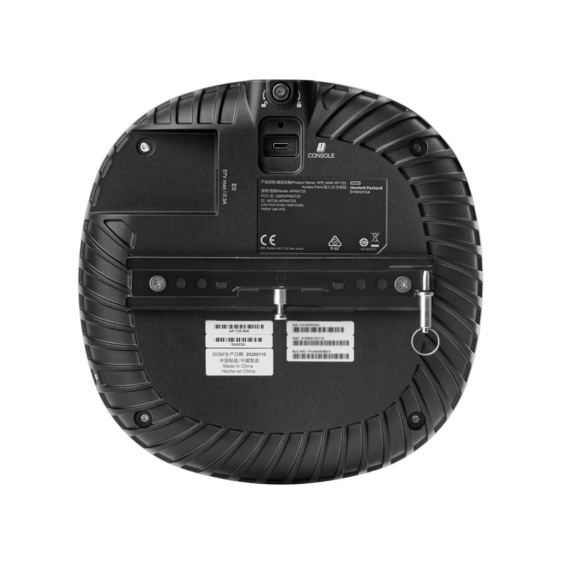 HPE Aruba Networking AP-725 (RW1) Tri Radio 2x2 Wi-Fi 7 Internal Antennas Campus Access Point