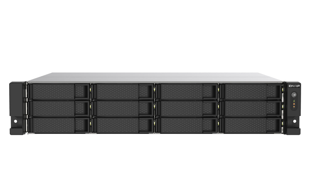QNAP TS-1273AU-RP-8G NAS Rack (2U) Ryzen Embedded V1500B 8 GB DDR4 96 ...