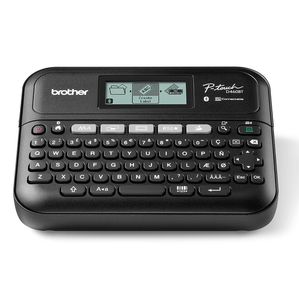 Brother PT-D460BTVP label printer Thermal transfer 180 x 180 DPI 30 mm/sec Wired & Wireless TZe Bluetooth