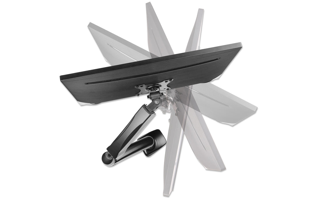 Manhattan Desk Mount for TV & Monitors (Full Motion Spring), For screens 13" to 27", C-Clamp or Grommet - image 5