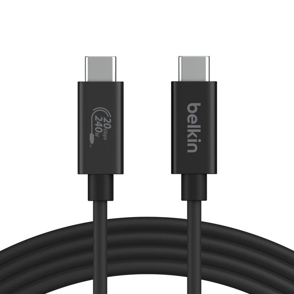 Belkin INZ004BT2MBK USB cable USB4 Gen 2x2 2 m USB C Black