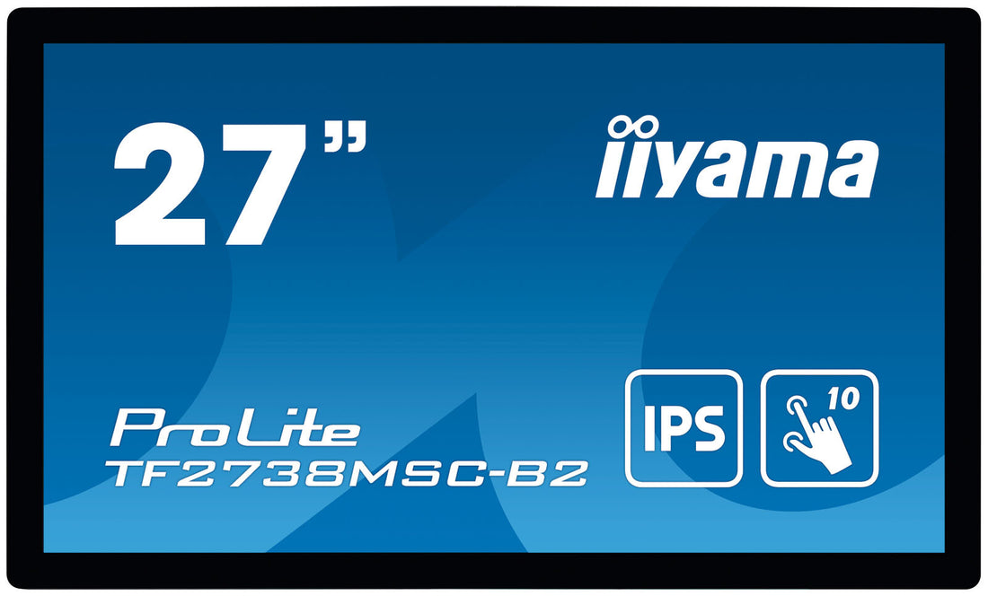 iiyama ProLite 27” 10pt open frame touch monitor with edge-to-edge glass - image 2