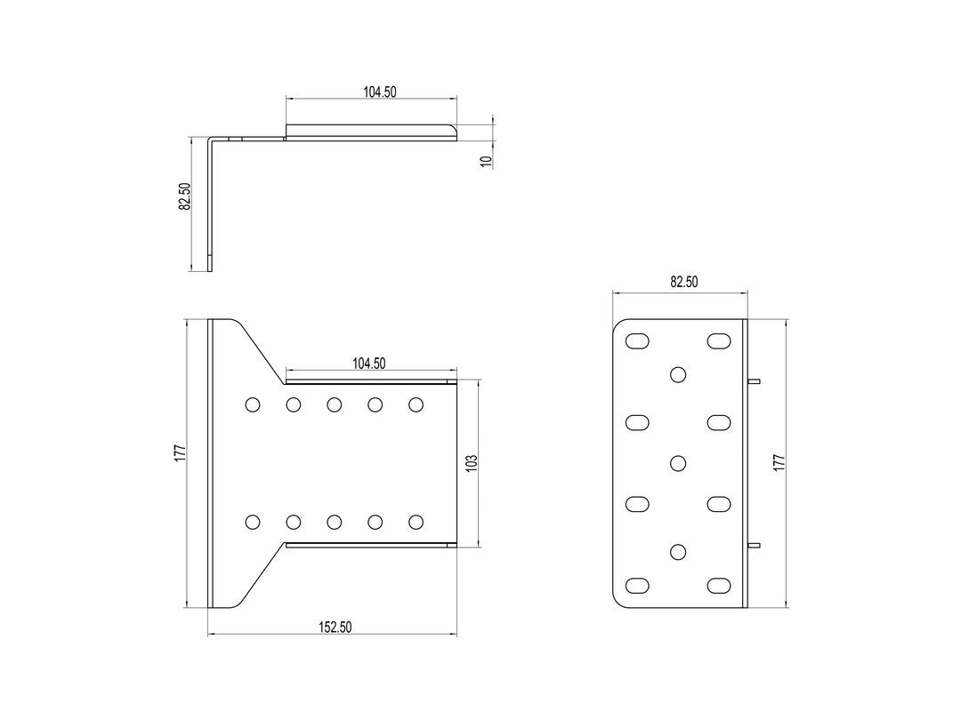 Multibrackets M Pro Series - Single display plate from wall - image 11