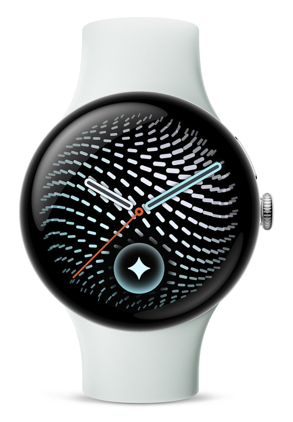 Google Pixel Watch 5 AMOLED 45 mm Digital Touchscreen Silver Wi-Fi GPS (satellite)