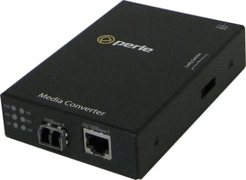 Perle Fast Ethernet, 100Base-TX - 100Base-ZX, 1550nm, single mode, ST, AUS Power Cord