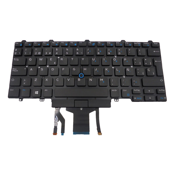 Origin Storage N/B KBD Latitude E5570 Spanish Layout 107 Keys Backlit Dual Point