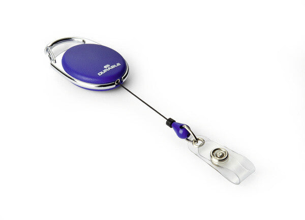 Durable 8324-07 Badge reel Blue 10 pc(s)