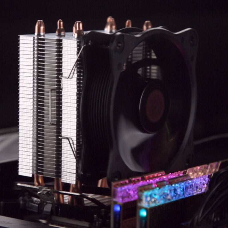 RAIJINTEK AIDOS II Processor Liquid cooling kit 10 cm Black 2 pc(s)