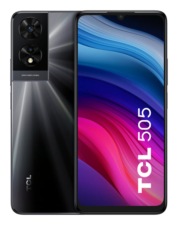 TCL 505 17.1 cm (6.75") Dual SIM Android 14 4G USB Type-C 4 GB 128 GB 5010 mAh Grey
