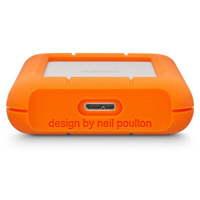 LaCie Rugged Mini external hard drive 1 TB 5400 RPM 2.5" Micro-USB B 3.2 Gen 1 (3.1 Gen 1) Orange, Silver - image 7