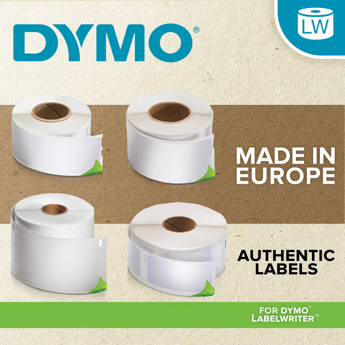 DYMO Authentic LabelWriter Address Labels | 28mm x 89mm | 12 Rolls of 130 Easy-Peel Labels (1,560 Count) - image 5