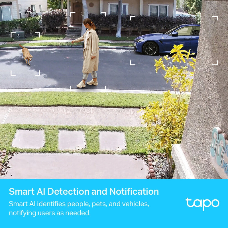 TP-Link Tapo Smart Wire-Free Security Camera System, 2-Camera System