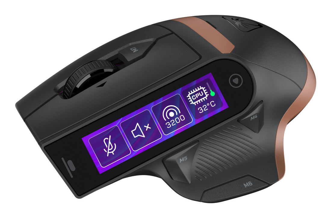 Turtle Beach Command Series MC7 Wireless Gaming Mouse - Built-In Touchscreen Command Display, True 8K Polling - image 2
