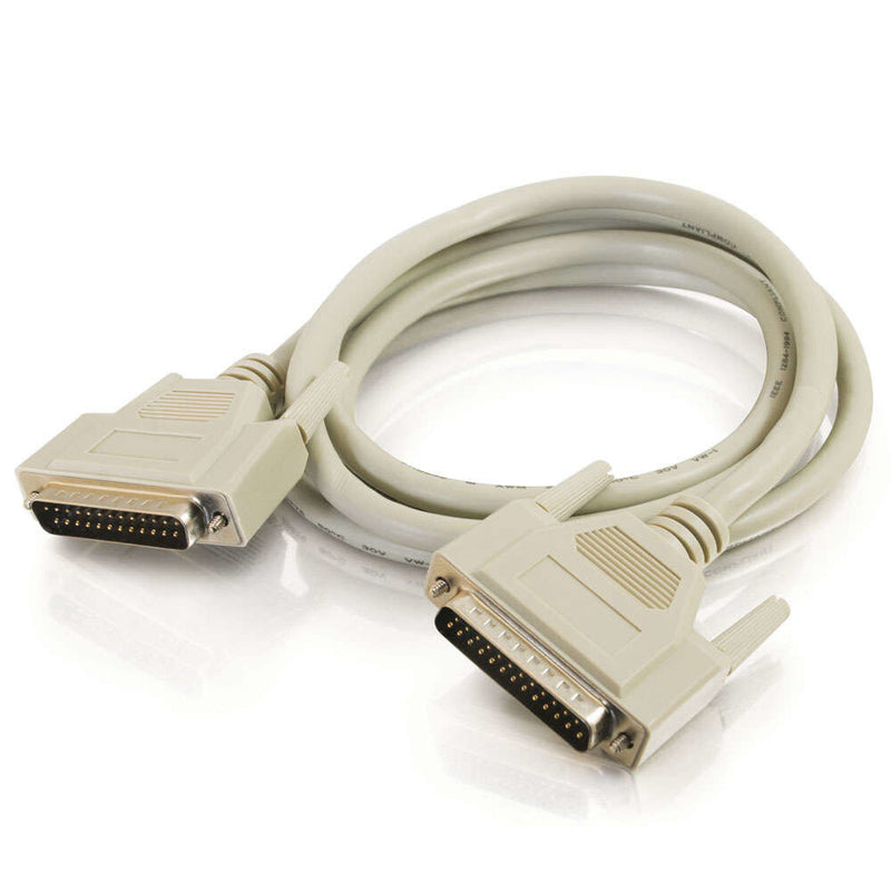 C2G 2m IEEE-1284 DB25 M/M Cable parallel cable Grey