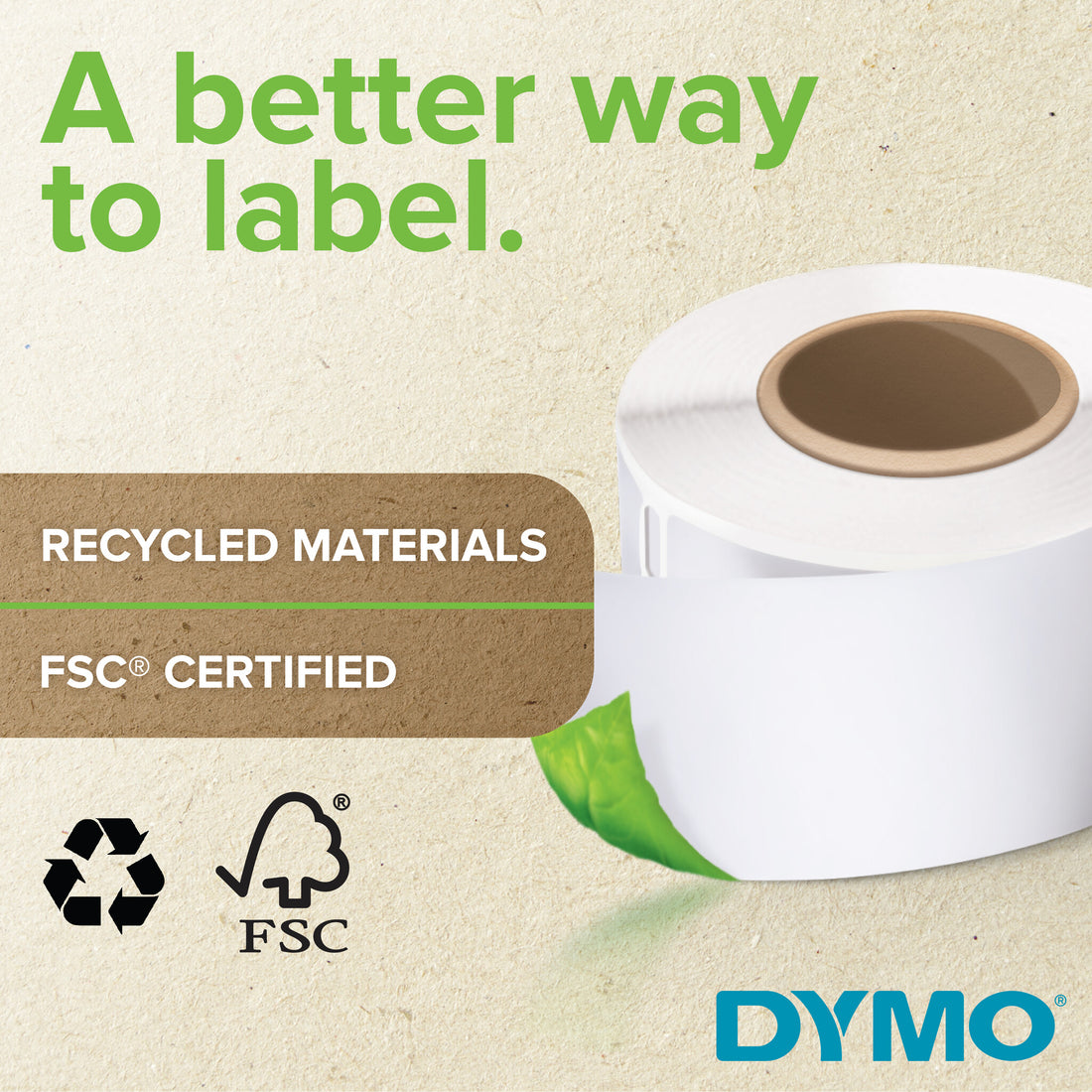 DYMO Authentic LabelWriter Small Multi-Purpose Labels | 13 mm x 25 mm | Self-Adhesive | Roll of 1000 - image 3