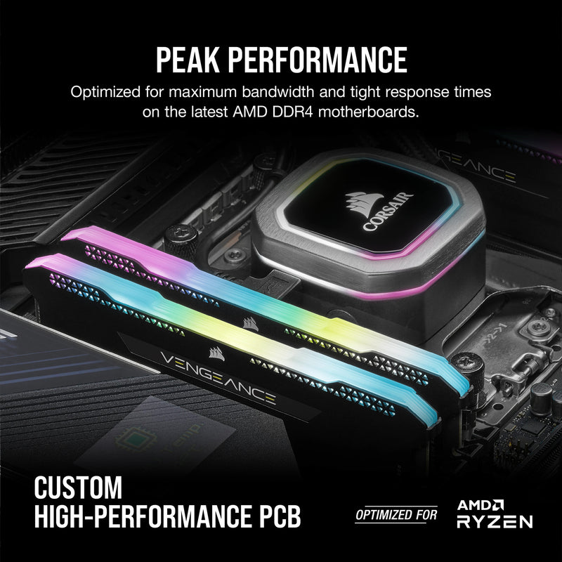 Corsair Vengeance RGB Pro CMH32GX4M2Z3600C18 memory module 32 GB 2 x 16 GB DDR4 3600 MHz