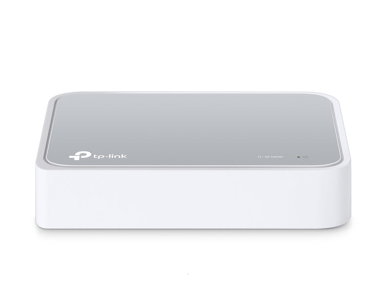 TP-LINK (TL-SF1005D V16) 5-Port 10/100Mbps Unmanaged Desktop Switch, Plastic Case