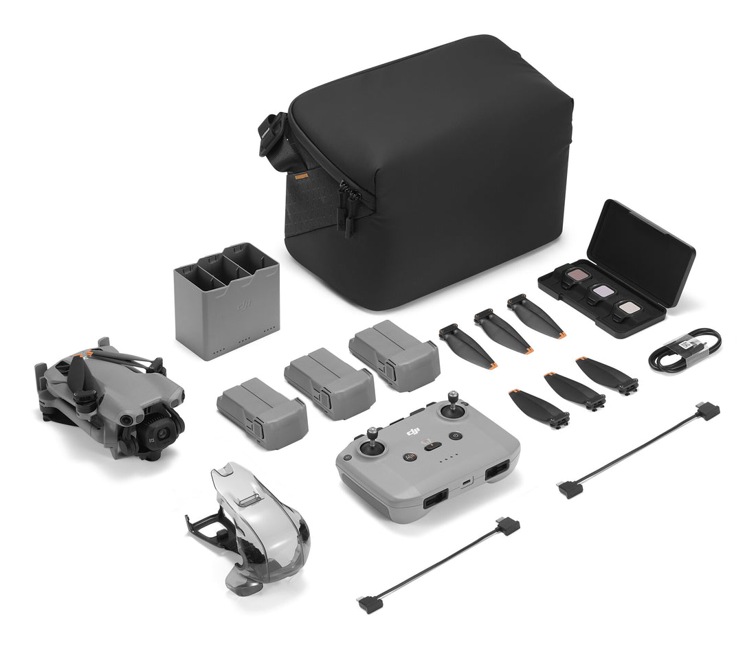 DJI MINI 5 PRO FLY MORE COMBO ( RC-N3) 4 rotors Quadcopter 50 MP 3840 x 2160 pixels 2788 mAh Black, Grey - image 2