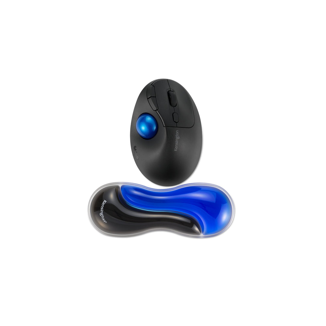Kensington Slim Duo Gel Mouse/Trackball Wrist Rest - Blue - image 3