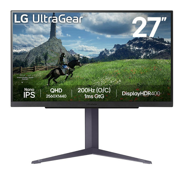 LG 27" QHD 200Hz Monitor (27GS85Q-B)