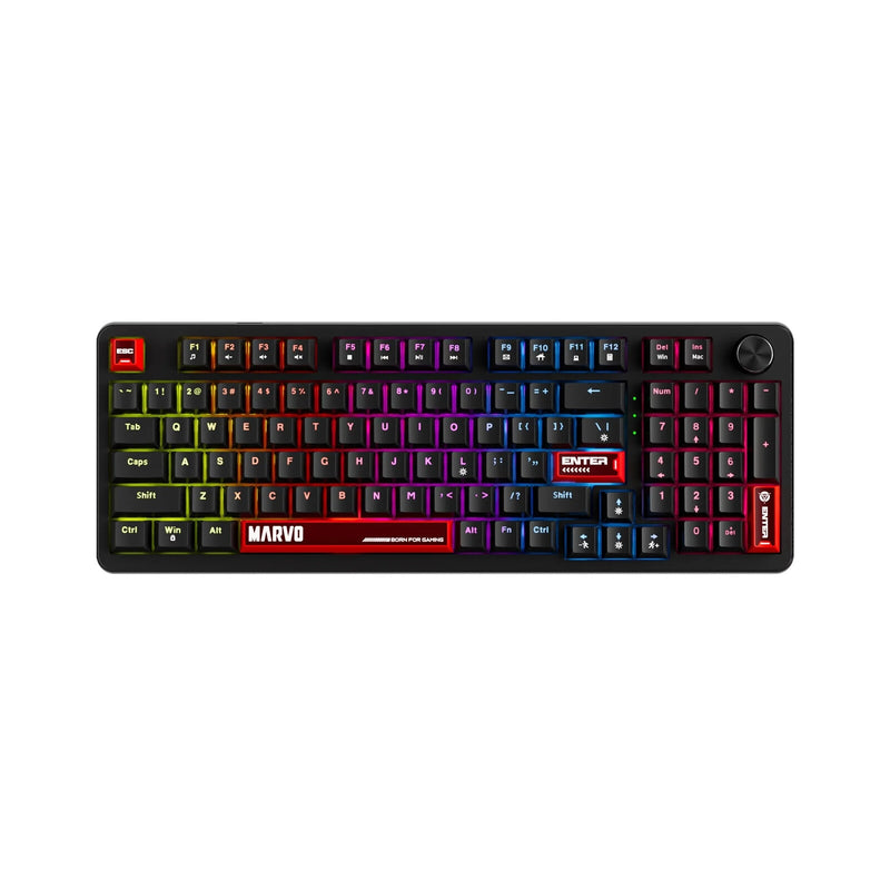 Marvo Scorpion KG937 Arma 98 Wired Hot Swappable Mechanical Backlit UK ...