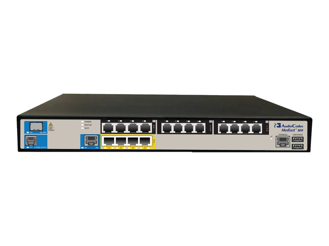 AudioCodes M800B-V-2ETF4S-4L gateway/controller 10, 100, 1000 Mbit/s
