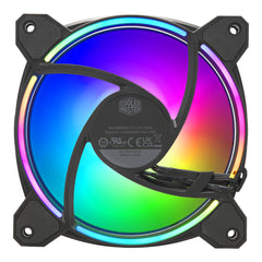Cooler Master MasterFan MF120 Halo² 3in1 Computer case Fan 12 cm Black 3 pc(s)