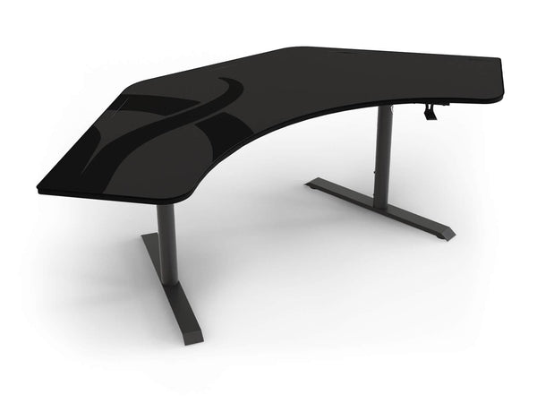 Arozzi Arena Angelo Gaming Desk - Gunmetal