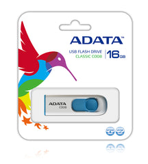 ADATA C008 USB flash drive 16 GB USB Type-A 2.0 Blue, White