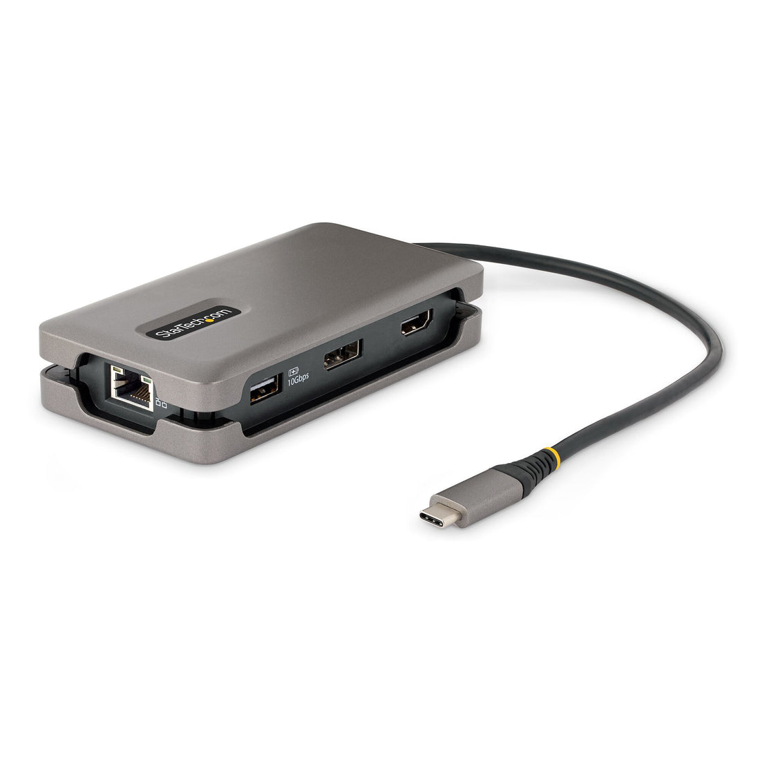 StarTech.com USB-C Multiport Adapter - 4K 60Hz HDMI/DP - 3-Port USB Hub - 100W Power Delivery Pass-Through