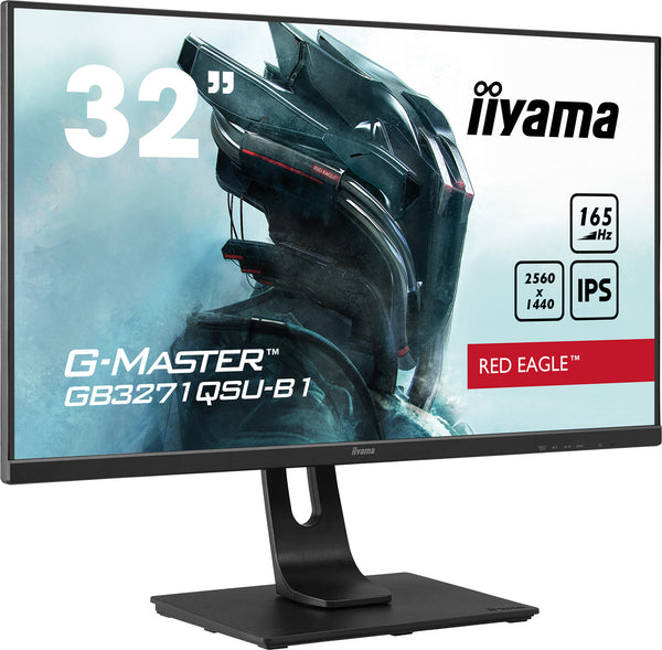 iiyama G-MASTER Red Eagle 31.5" QHD 165Hz Gaming Monitor (GB3271QSU-B1)